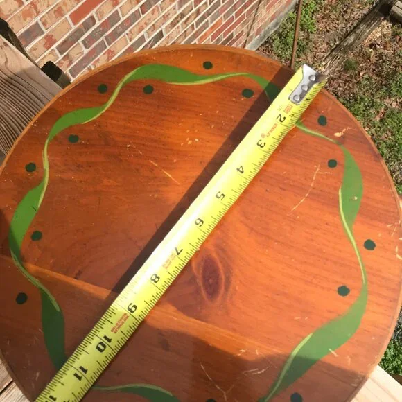 Handcrafted Mid Century Basket Bucket Made of Wood Staves Excellent Condition - Picture 9 of 10